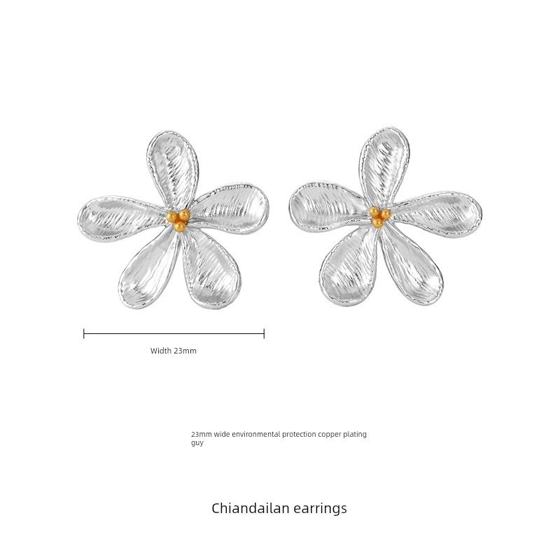 

Серьги Ascocenda из серии «Цветы» для женщин, Достойный щедрый стиль, Доступная роскошь, Мода, Уникальный причудливый оригинальный дизайн, Серьги Silver