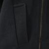 KAMISHIMA CHINAMI YELLOW wool poncho 40 black Women Used