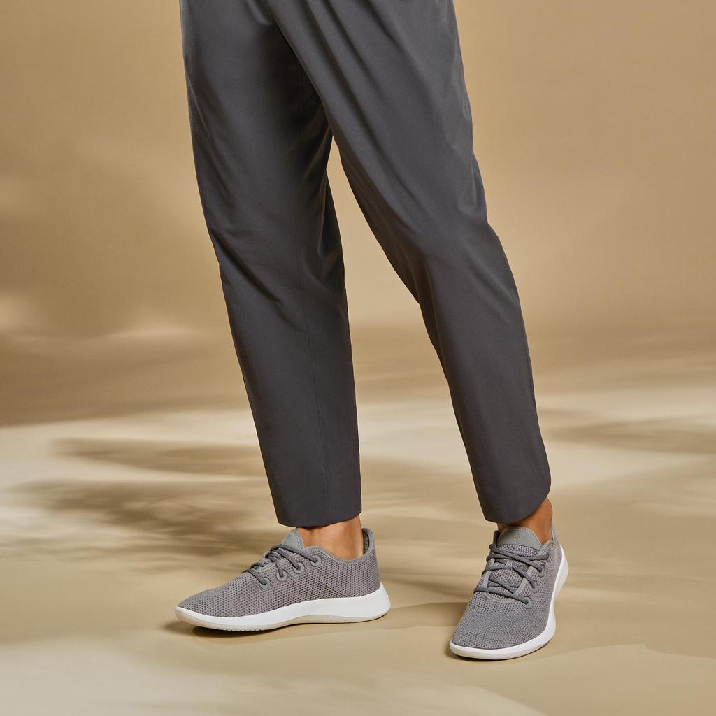 Allbirds TreeRunner Kaikoura White Rozmiar cm Męskie Sneakersy, (Biała podeszwa), 28,0