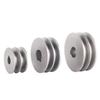 Gusseiserne Doppelnut-Riemenscheibe für Motor-Keilriemen, 60-100 mm, Typ A/B