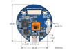 Raspberry Pi Pico 2 RP2350: 1.28" Round LCD Touchscreen Dev Board with 6-Axis Feature