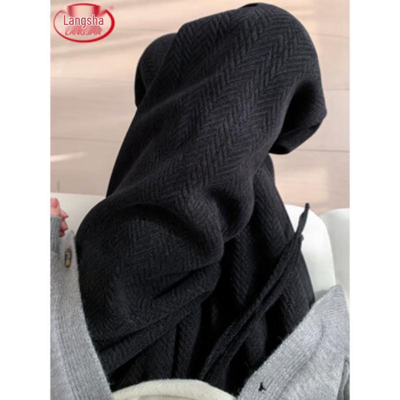 

Langsha Women s Chenille Corduroy Wide-Leg Pants M