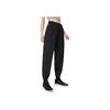 Li Ning Fitness Series Solid Color Quick-Dry Cool Loose Sports Pants Women Pants Black AYKT216-1