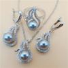 Handmade Pearl Set Freshwater Pearl Sweet Temperament Style AAA Haoshi Jewelry