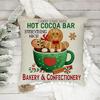 Gingerbread Delights: Festive Christmas Pillowcases with Baked Goodies Designs Sofas, Bedroom Pillow Covers, Holiday Gifts