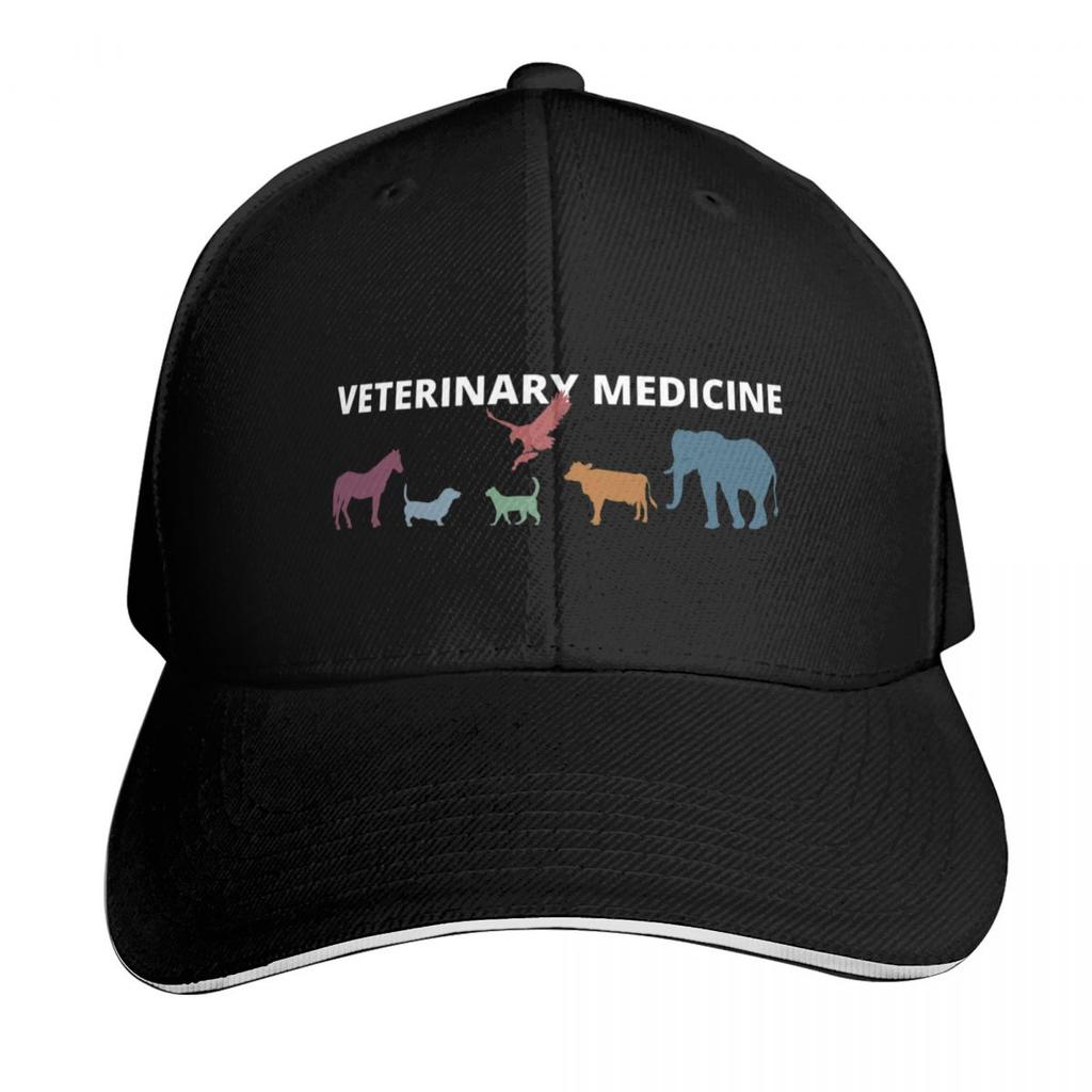 Veterinary medicine Baseball Cap Sun Protection UPF Breathable Mesh Back Adjustable Buckle Closure