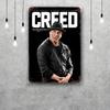 Creed III Creed II Metal Signs wall decor Vintage Tin Signs Captain Metal Poster Decor for Bar Pub Club Wall Decoration