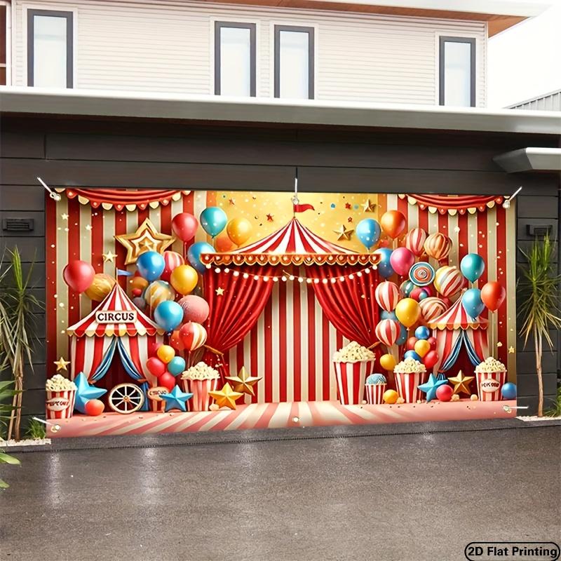 2D plane 1 large circus tent banner suitable for birthdays weddings carnivals