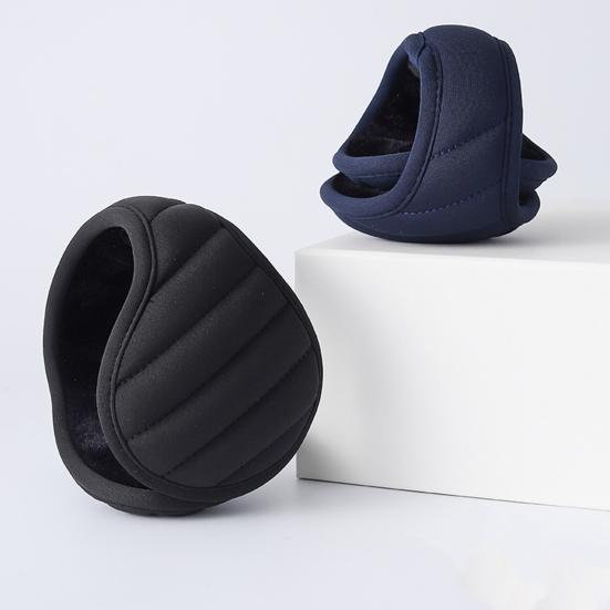 Earmuffs Faux Rabbit Fur Soft Warm Winter Ear Muffs Foldable Lining Windproof Cold Earflap Design Thick