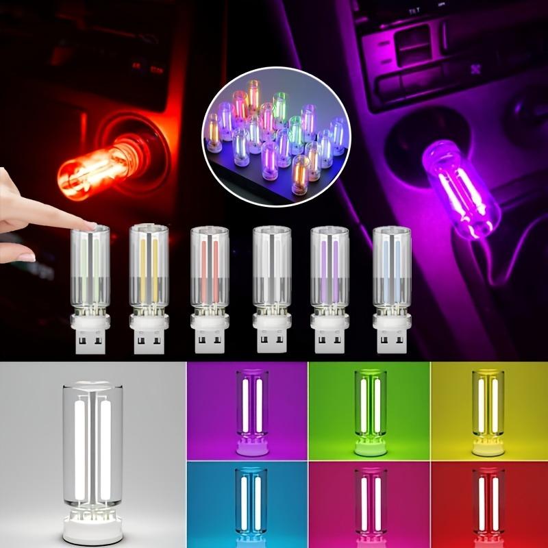 USB Powered LED Interior Light Multi-Color Decorative Ambient Plug & Play Battery Free 5V Working Voltage for Home Decor