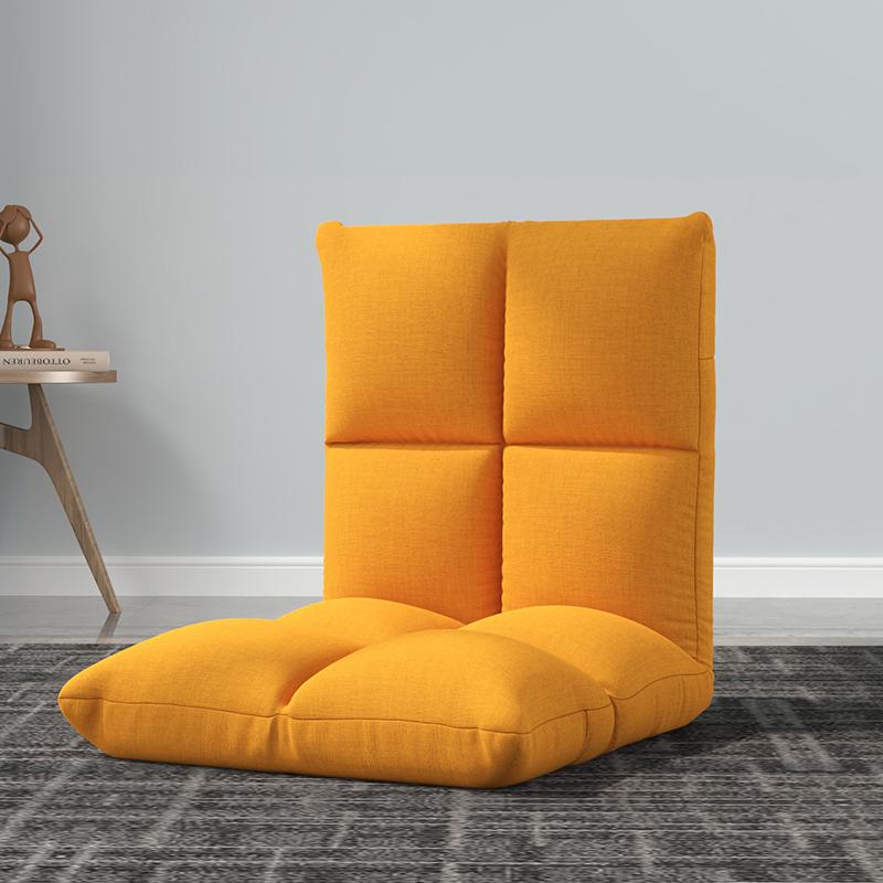 Foldable Floor Sofa Bed, Portable Tatami Lounger Chair with Adjustable Backrest,Compact Single Seater for Small Space, Dorm Room