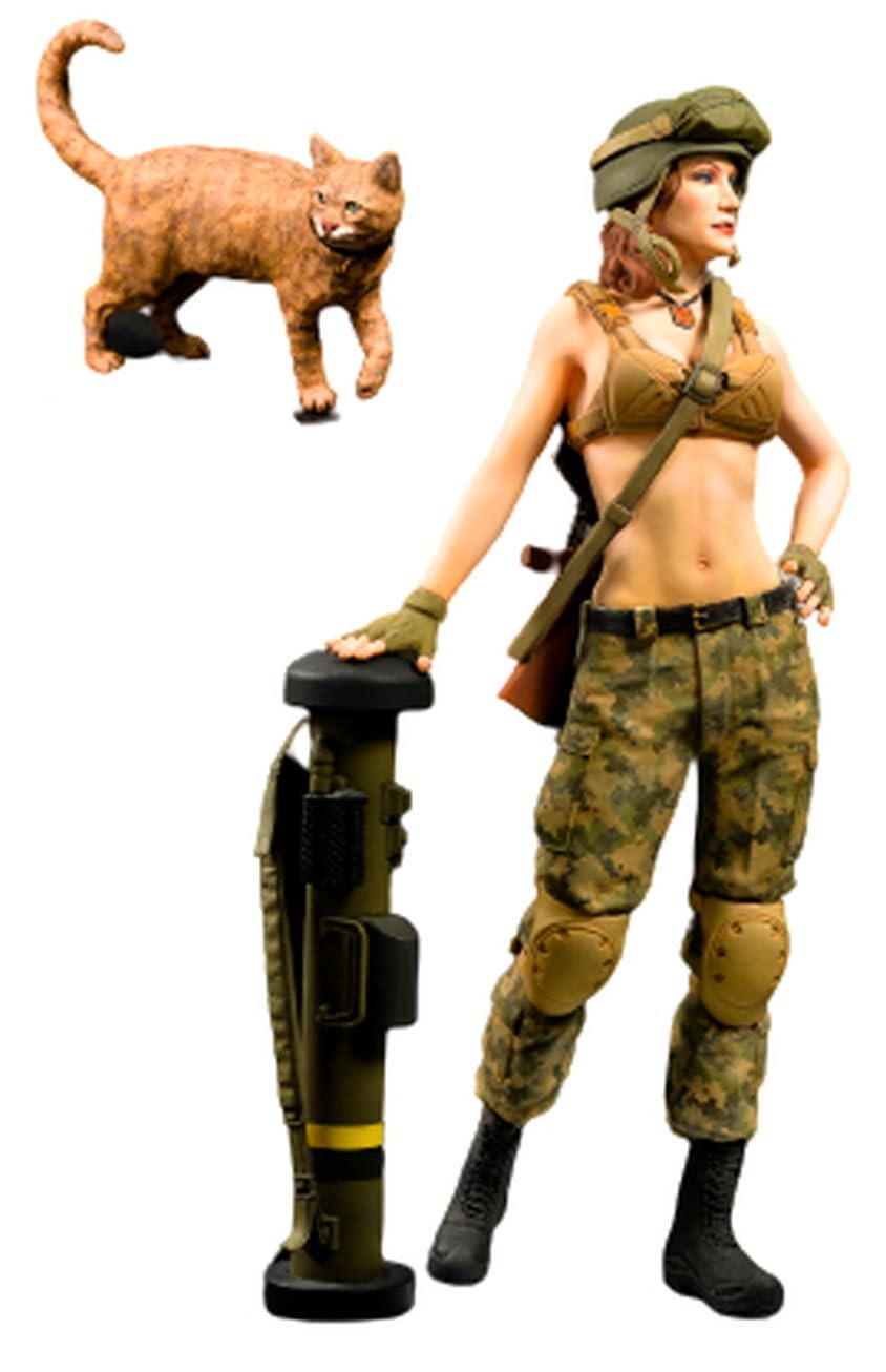 

Hobby Fan Javelin Valkyrie Olga Tarabarca Resin Kit HF1210 1/12