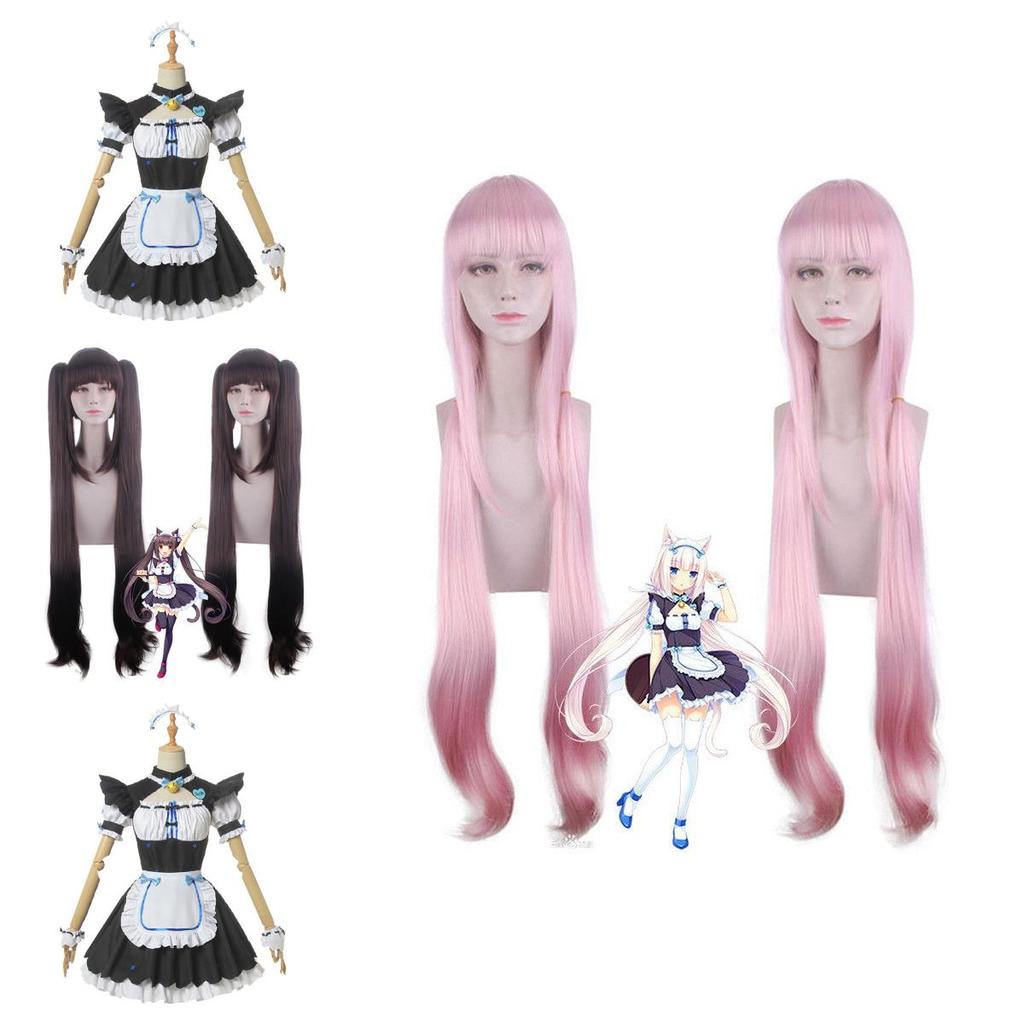 Japanese Anime Nekopara Chocola Vanilla Cosplay Costume Perfect Stitches Breathable Design