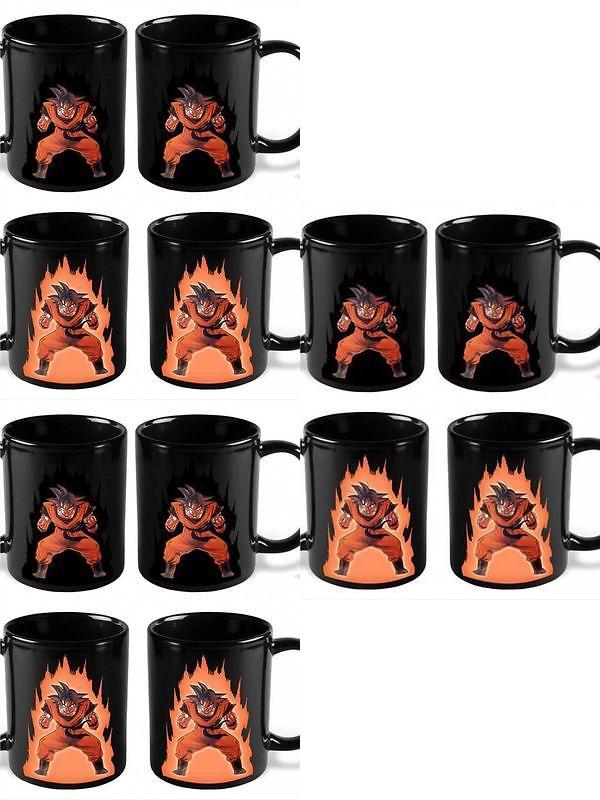 Dragon Ball Goku Color Changing Ceramic Mug For Gift And Home Use