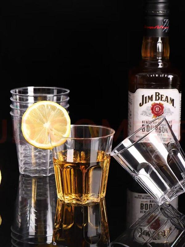 Shixun 10oz Hard Plastic Disposable Cups