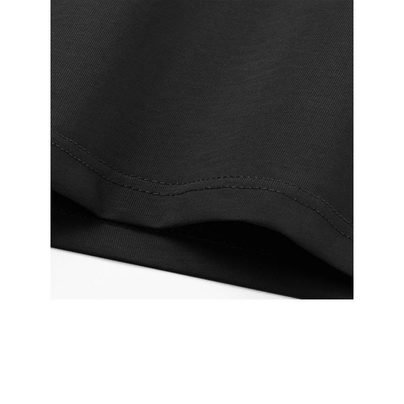 European sizes Summer Men's Short-sleeve T-shirt, Featuring a Simple and Stylish Printed Pattern.  Crewneck Base Layer Top Has a Simple Fit