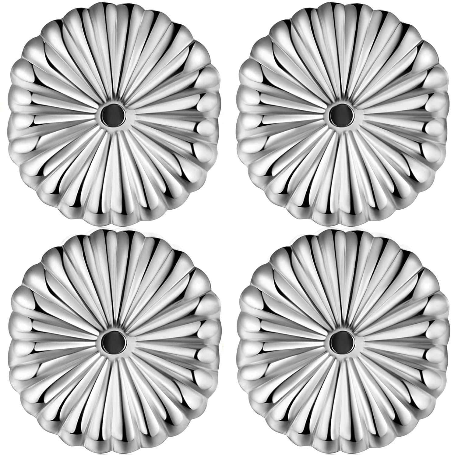 

Серьги Catch Silver 925 Platinum Plated 18K не упадут 2 пары Gin (Набор 4) (С 3)