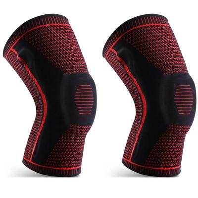 Sport Knieschoner Unterstützung Kniebandage Patella Medial Stark Meniskus Silikon Kompression Schutz Laufen Basketball