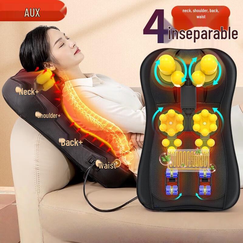 Aux Cervical & Back Massager Pillow