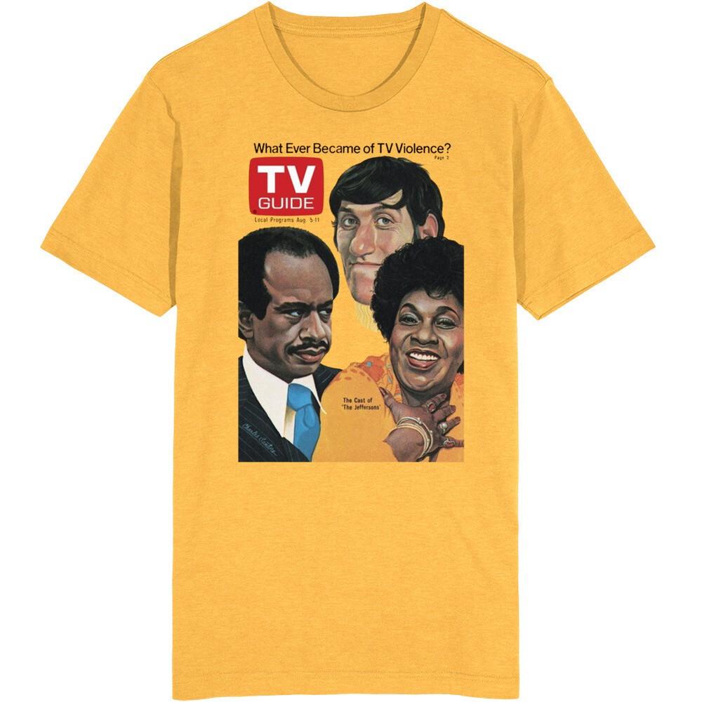 The Jeffersons Tv Magazine Cover T Shirt Unisex T-Shirt XL