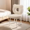 ZISIZ White Bear Rotating Vanity Chair