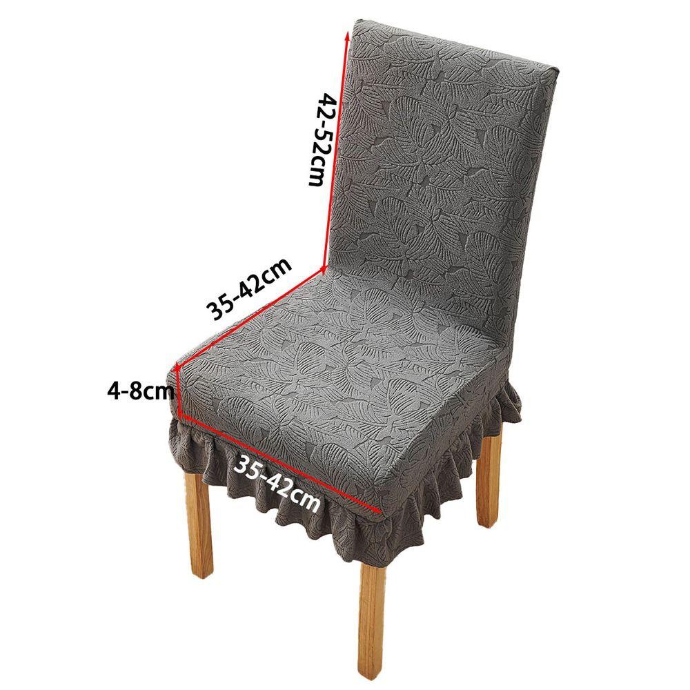 1Pcs Soft Elastic Stool Slipcover Removable One Chair Cover Universal Chair Cover  for Home Kitchen