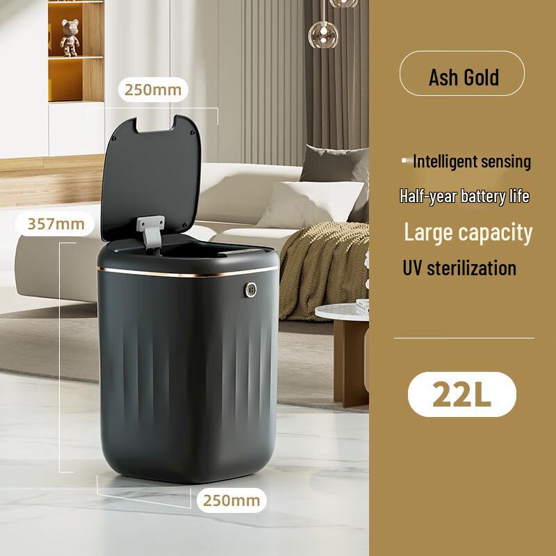 Smart Sensor Automatic Bagging Trash Can