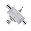 Two Output Antennas Switches Manual Operation 100W 0-50MHz BNC Connectors For CB Radio HAMs Grounding Protections