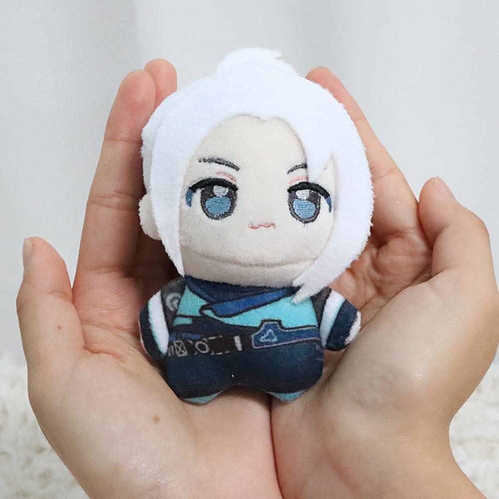 10cm Neues Spiel Valorant Jett Plüschtiere Hohe Qualität Figur Spielzeug Cartoon Spiel Anime Cosplay Spielzeug Körper Quietschende Plüsch Anhänger