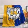 1Pc Sigma Gamma Rho Print Flannel Blanket, High quality Comfortable for All Seasons, Home Decor, Warmth and Comfort, Perfect for Gifts