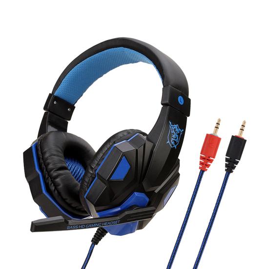 Soyto SY830MV Stereo Gaming Headset Volume Control Headphone with Mic for PC