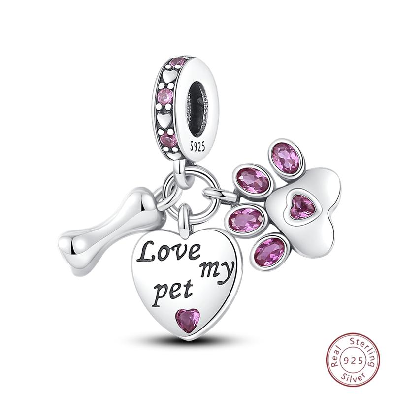 Copper Beaded Pendant Shiny Zirconia Spring Bow Original 3Mm Bracelet Women Fine Jewelry