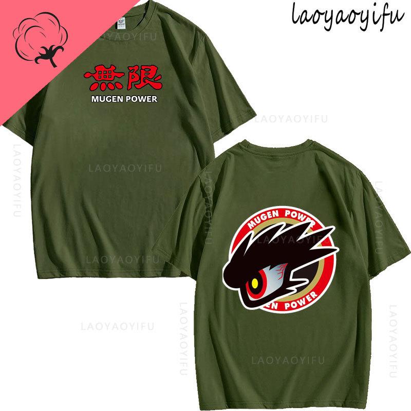 JDM Modified Car MUGEN POWER Theme 100Cotton Summer TShirt Printed Fashion Mens Womens Fashion High Quality Oneck Casual