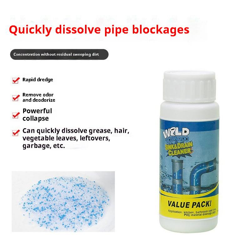 Sink Drain Bottled Cleaner Powerful Kitchen Pipe Dredging Agent Closestool Toilet Kitchen Deodorization Strong Dredge Cleaner