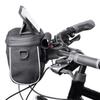 Wozinsky 4L Black Bike Handlebar & Shoulder Bag