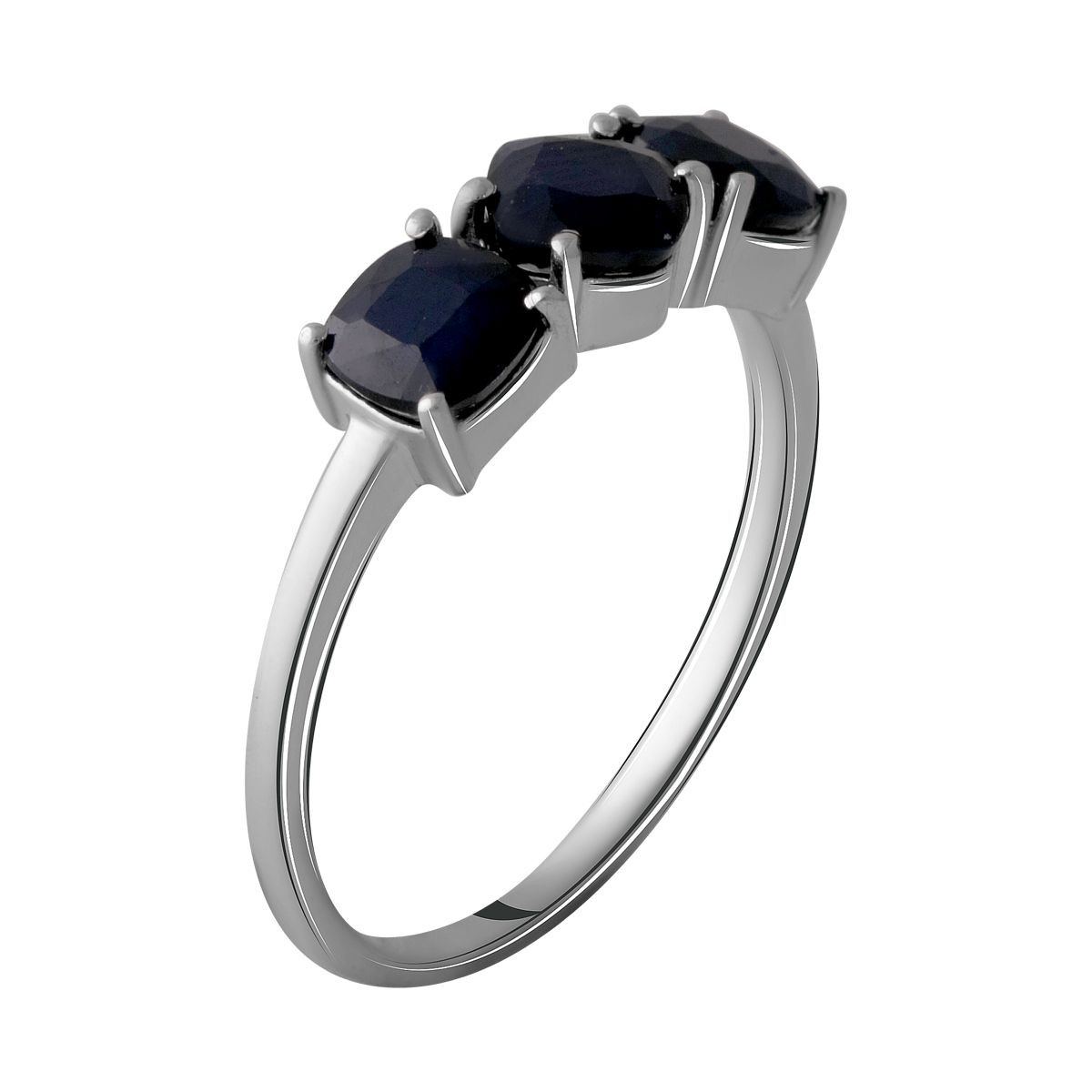 

Срібна каблучка з натуральним сапфіром 2.25ct (2057567) 17.5 сапфіровий