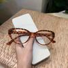 Black Oval Computer Glasses Frame Women Men Anti Blue Light Glasses Ellipse Eyewear Blocking Optical Spectacle Round Eyeglasses