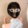 Large Acrylic Butterfly Hair Claw Clip Women Handmade Song Brocade Tassel Bell Decor Retro Vintage Styling Accessory