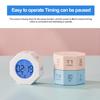 Mini Digital Timer Portable Octagon Touch Control LED Display Flipping Gravity Sensor Rechargeable Time Management Countdown Cooking