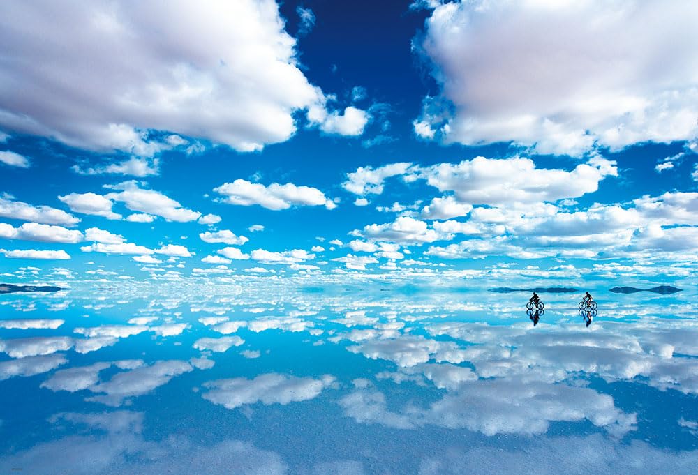 

Beverly 1000-Piece Jigsaw Puzzle, Uyuni Salt Flats (49 x 72 cm), Made in Japan, 1000-054