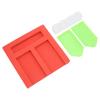 Rhinestone Tray Red Plastic Sponge DIY Rut Design Auxiliary Portable Saving Time Bead Tray for Jewelry Making