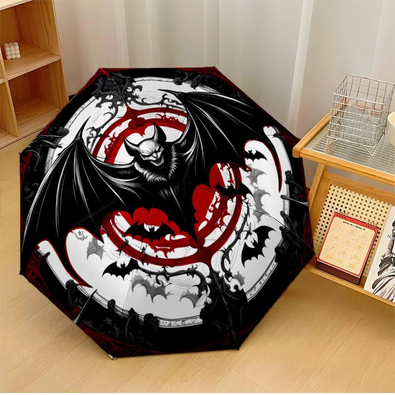 

Golden Sun Mandala (3) Printed umbrella windproof folding umbrella portable sun and rain umbrella suitable for gifting