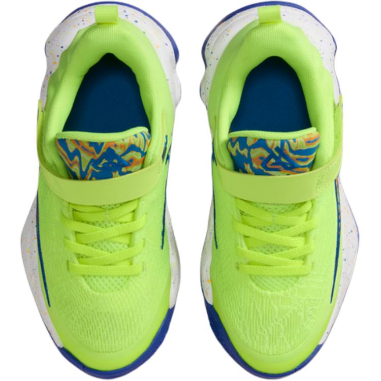 Nike Giannis Immortality 4 SE PS Volt Ice Kids Sneakers Green Game-Royal Laser-Orange IQ0819-700