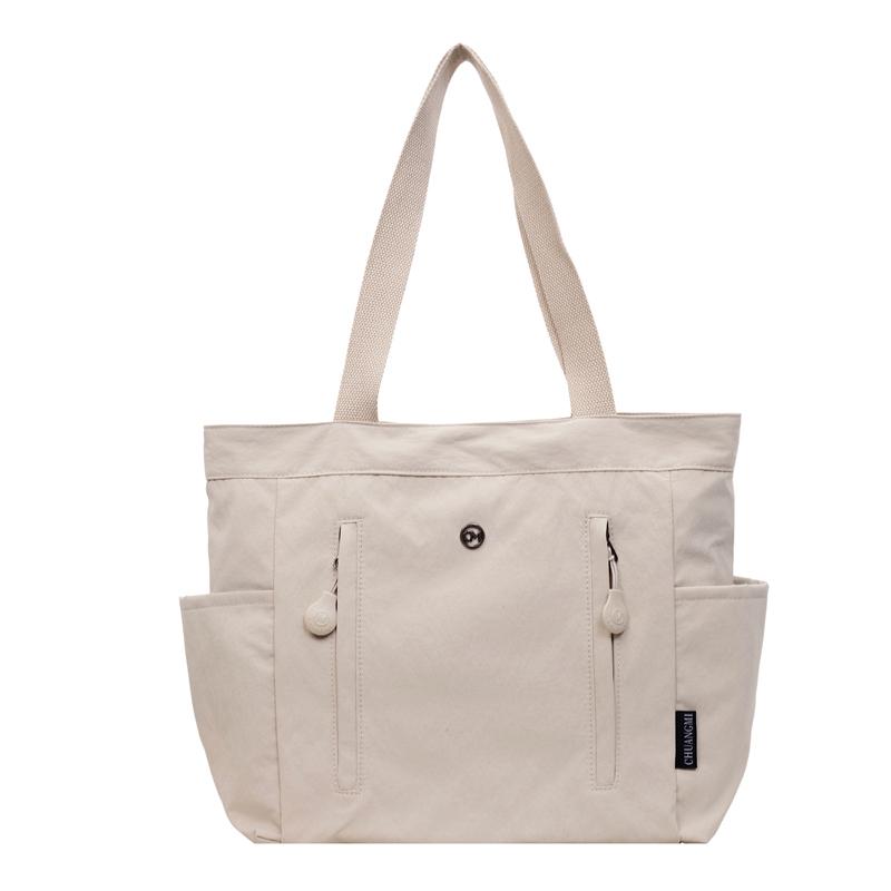 Women's Large Capacity Commuter Tote Bag Student Class Shoulder Bag