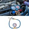Ein R134A Kältemittel-Füllrohr Nachfüllschlauch mit Manometeradapter Auto-Klimaanlagen-Reparaturwerkzeug