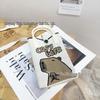 Cute Cartoon Dopamine Knit Crossbody Phone and Coin Bag