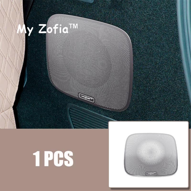For Xpeng X9 2024 2025 2026 Car Door Audio Speaker Stainless Steel Decoration Cover Trim Horn Air Outlet Panel Cover Accessories