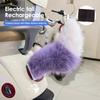 Electric Wagging Tail for Car USB Rechargeable Fox Tail Decoration with Remote Control