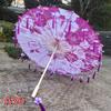 Silk Cloth Women Umbrella Cherry Blossoms Ancient Dance Umbrella Decorative Umbrella Chinese Style Oil Paper Umbrella