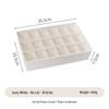Large Capacity Drawer Organizer Box for Underwear, Socks, Bras, and Pants